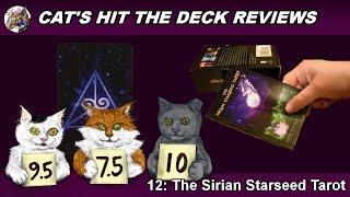 CAT’S HIT THE DECK REVIEW 12: Sirian Starseed Tarot (Cori, Bartha)