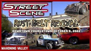 Street Scene: Rust Belt Revival 2022 feat. classic cars, trucks, gassers, hot rods, and rat rods!