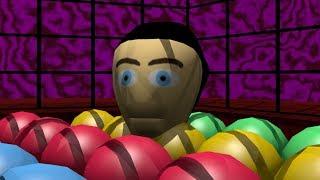 Sheldon in the ball pit