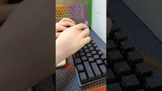 Razer Huntsman Mini RZ03 03391500 R3R1 test sound #shorts  #dns  #keyboard  #asmr  #razer