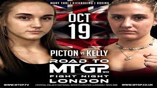 Sophia Picton vs Isabelle Kelly //Prelims//MTGP x BXGP Fight Night 90//19.10.2024//London