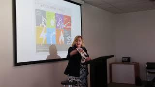 Energy Minister Megan Woods speaks at the BEC start of year event