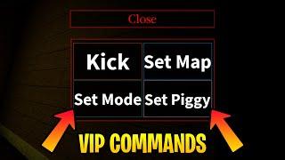 Roblox Piggy VIP server commands demonstration