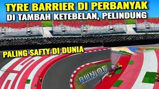 sirkuit mandalika ter aman didunia! gravel paling luas! run of paling lebar, lintasan terbaik