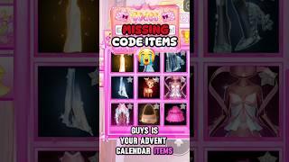 CODE ITEMS ARE MISSING IN DTI VALENTINES UPDATE #roblox #dti #dresstoimpress #shorts