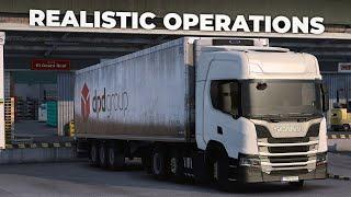 Realistic Operations - Using the Most Realistic Mods Possible in Euro Truck Simulator 2 -Scania G370