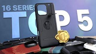 TOP 5 IPHONE 16/16 PRO (MAX) CASES