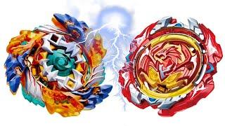 Beyblade! Geist Fafnir vs Revive Phoenix // B-122 vs B-117 // Beyblade Burst Turbo