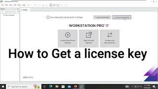 How to find vmware workstation license key | #key #license #vmware