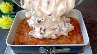 Easiest cake in minutes that melts in your mouth! So delicious