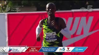 The moment John Korir secures TOP FINISH in 2024 Chicago Marathon