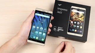 Обзор смартфона Impress Jazz для повседневных задач