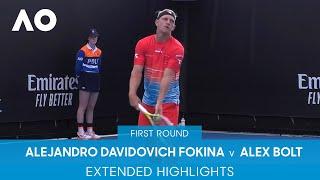 Alejandro Davidovich Fokina v Alex Bolt Extended Highlights (1R) | Australian Open 2022