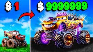 $1 to $1,000,000 CARS Monster Truck