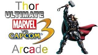 Ultimate Marvel VS Capcom 3 Arcade - Thor {& The Avengers Team}