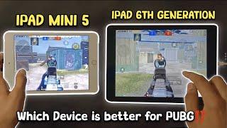 IPAD MINI 5 VS IPAD 6TH GENERATION STILL WORTH⁉️ Full Handcam | PUBG Mobile