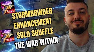 STORMBRINGER ENHANCEMENT SHAMAN SOLO SHUFFLE PVP THE WAR WITHIN