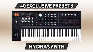 ASM HYDRASYNTH  40 Ultimate Sounds ► Berlin Legacy Sound Bank