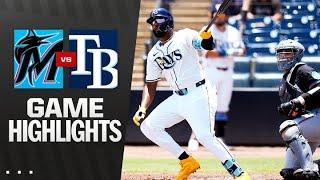 Marlins vs. Rays Game Highlights (6/6/25) | MLB Highlights