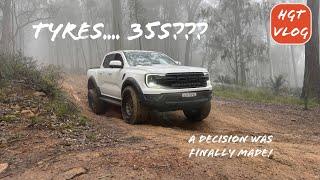 35" tyres -  Falken AT3W All terrain - HGT Ranger Raptor Build