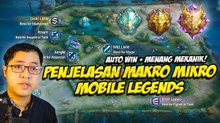 PEMBAHASAN LENGKAP MAKRO MIKRO MOBILE LEGENDSMAKRO SKILL & MIKRO SKILL AGAR WINSTREAK PUSH RANK