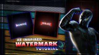 Create Watermark Like Munira Editz | Tutorial | Alight Motion