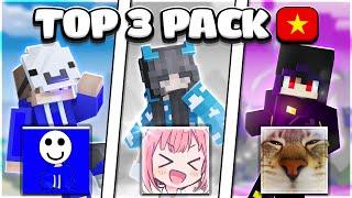 Top 3 Youtuber Việt Nam Texture Packs Cực Đẹp Smooth - FPS Boost (1.8.9)