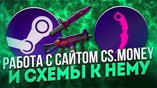 Схемы заработка Steam CS.MONEY. Заработок в Стиме КС.МАНИ.