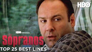 The Sopranos Top 25 Best Lines | The Sopranos | HBO