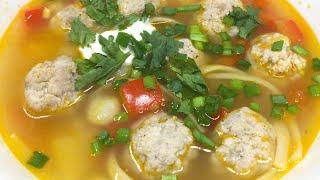 СУП С ФРИКАДЕЛЬКАМИ, самый простой и быстрый рецепт! Готовится легко!