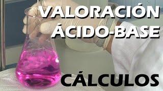 VALORACIÓN ÁCIDO-BASE: CÁLCULOS