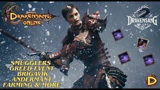 Drakensang Online - Smugglers Greed Event, Brigavik, Andermant Farming & More Drakensang, Dso