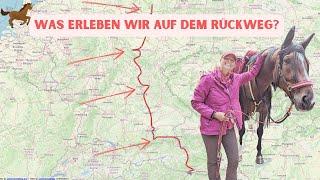 Wanderreitziele in Deutschland, wie testen vier Regionen / Ritte - mit Todesfall am Ende ;-)