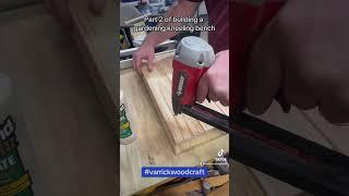 Part 2 of building a gardening kneeling bench. #varrickwoodcraft #woodworking #woodcraft