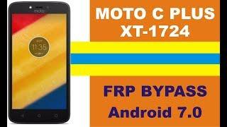 moto c plus xt1721 frp bypass