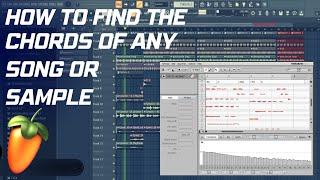 How to find Chords/Notes from any song or Sample in FL STUDIO |  (under 3 min)