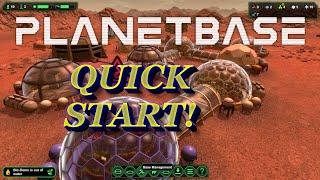 PLANETBASE | QUICK START GUIDE!