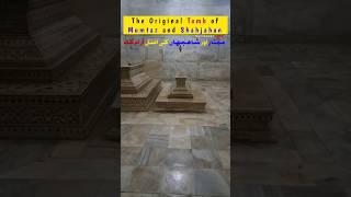 Fact Inside Tajmahal The Original Tomb Of Shahjahan And Mumtaj #tajmahal #shorts #tajmahalvlog