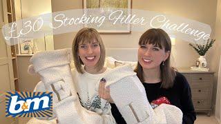 £30 STOCKING FILLER CHALLENGE  B&M 2024 Sister Day Out | Vlogmas 2024 [4K]