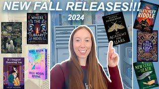 8 Upcoming New Releases I'm Excited For! | Fall 2024 New Book Releases | So Much Fantasy!!