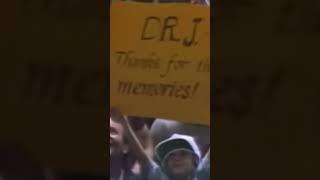 Special Dr. J Moments Pt 4 Julius Erving announces his retirement #doctorj #drj #juliuserving #icon