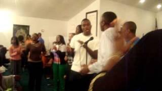 White Oak Grove Youth Praise Team singing high praise BJ Russell Leading