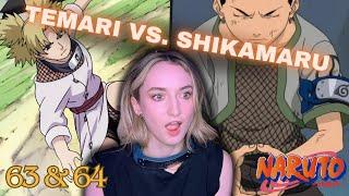 Shikamaru vs. Temari (Naruto Reaction) Episodes 63 & 64