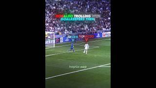 Ronaldo Trolling Goalkeepers Now Vs Then ‍