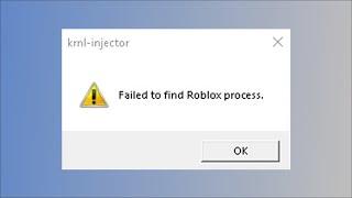 Failed To Find Roblox Process  - 2023 - Krnl Injector