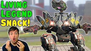 LIVING LEGEND FENRIR - Snacking Everyone! War Robots Mk2 Gameplay WR