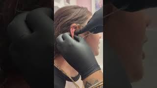 ️ What's it like getting your CONCH pierced? #earpiercing