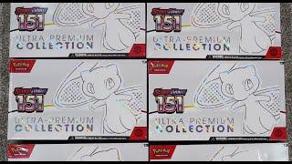 Opening SIX Pokemon 151 Ultra Premium Collection Boxes