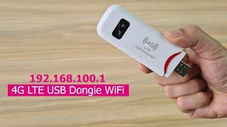 192.168.100.1: So konfigurieren Sie 4G LTE USB Dongle WiFi