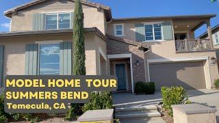 New Construction Home Tour in Temecula California | Upton Model by Woodside Homes | Summers Bend